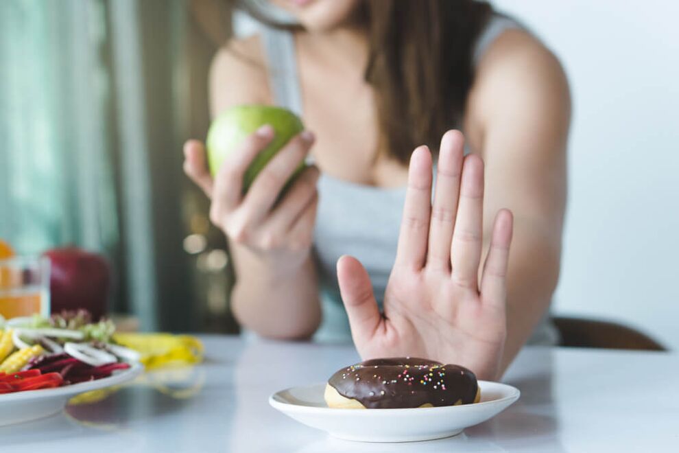 Evita i dolci nella dieta Dukan